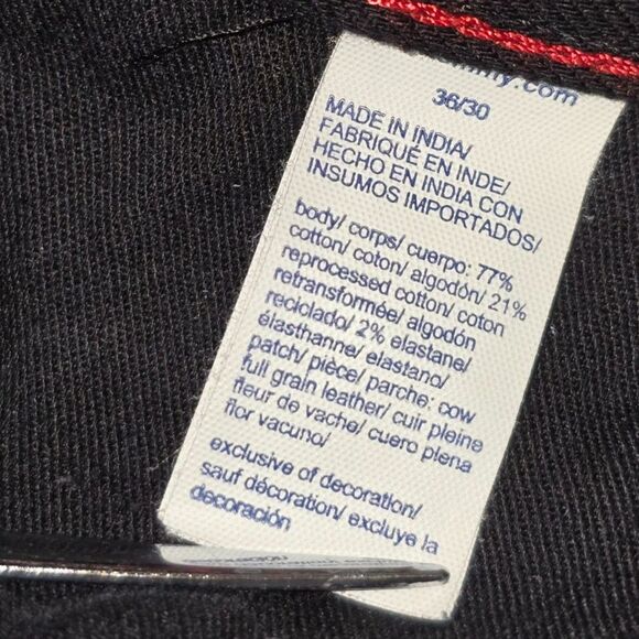 Tommy Hilfiger - Men's 36W x 30L - Black - Straight Jean - Picture 9 of 9